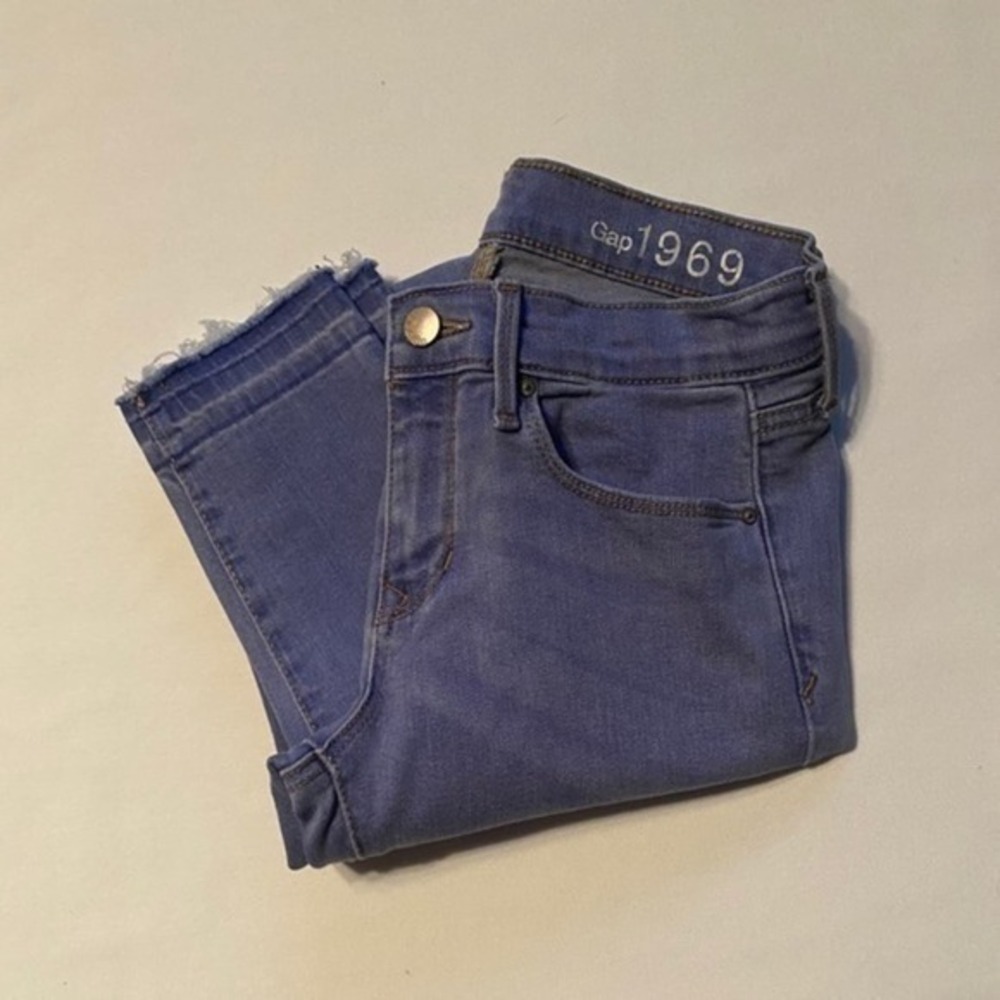 Gap Denim Blue Dust Wash‎ Skinny Legging Si…